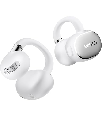 Amazon.co.jp: イヤーカフ イヤホン Bluetooth 6.0 オープンイヤー型
